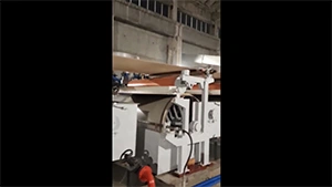 Machine de fabrication de papier kraft