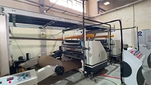 Ligne de production de carton ondulé 2 plis