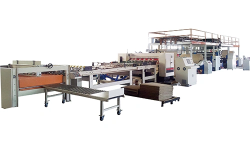 Ligne de production de carton ondulé 2 plis