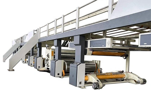 Ligne de production de carton ondulé 7 plis