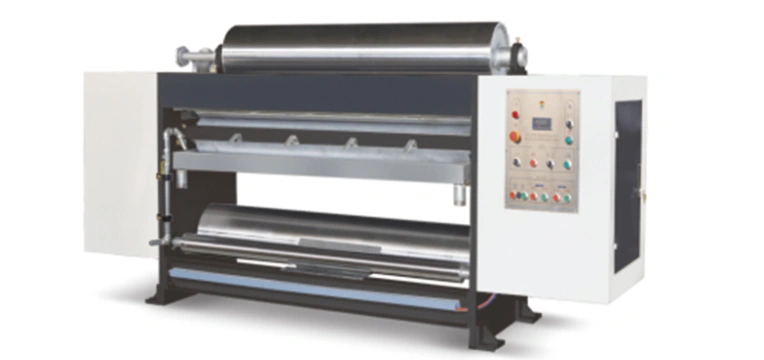 Machine à encoller simple couche pour carton ondulé