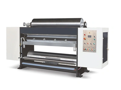 Machine à encoller simple couche pour carton ondulé